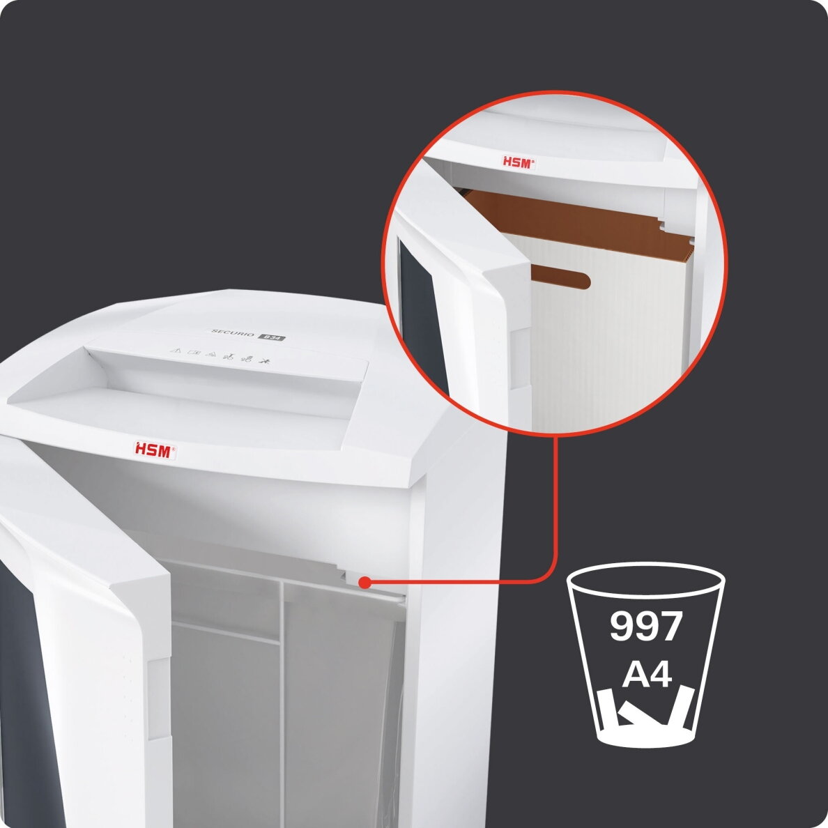 HSM Securio B34, 0,78 x 11mm 5 HSM Securio B34, 0,78 x 11mm 5