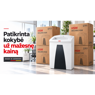 HSM Securio B34, P-4, naudotas, patikrintas